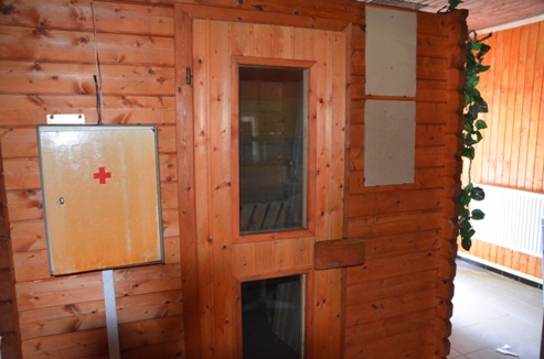 Sauna v rekreačnom stredisku