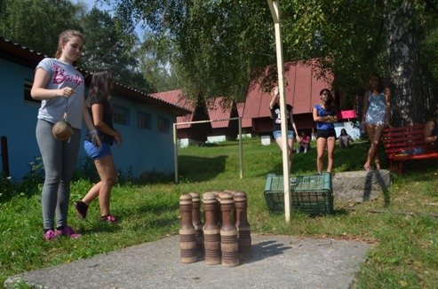 Večerný program pri táboráku